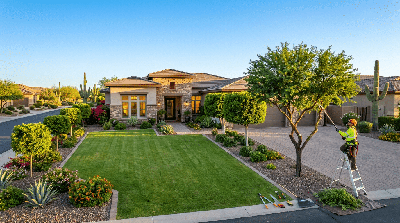 How Professional Tree Trimming Increases Your Home’s Curb Appeal and Value